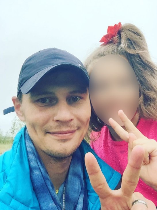 <em>Mikhail Zharikov with his daughter / Mikhail Zharikov’s social media</em>