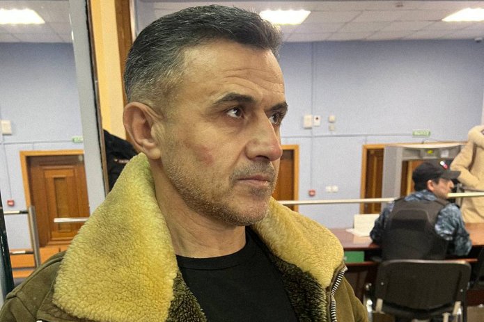 <em>Ashabali Alibekov, following his detention in Kazan, on February 20, 2024 / Photo courtesy of Ashabali Alibekov</em>
